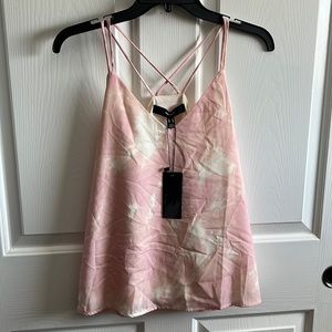 Vero Moda Pink Tye Dye Blouse...MSRP $22